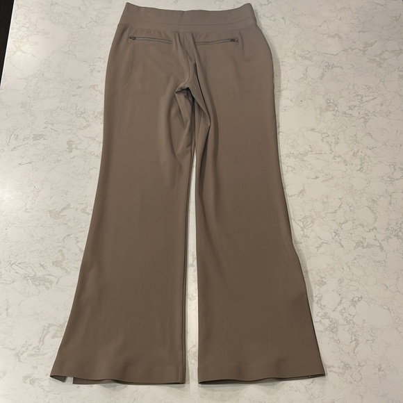 Athleta Venice Flare Pant Large Tall High Waisted Pull On Elastic Athletic Slits - Picture 4 of 16